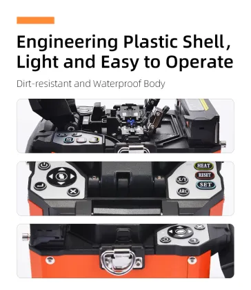 High Quality FTTH Auto Control Fiber Tool Kits Splicing Machine Fusion Splicer