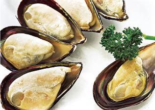Frozen Seafood Mussel Half Shell