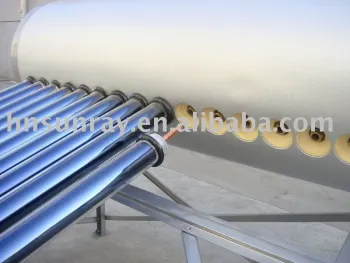 Compact pressurized solar water heater