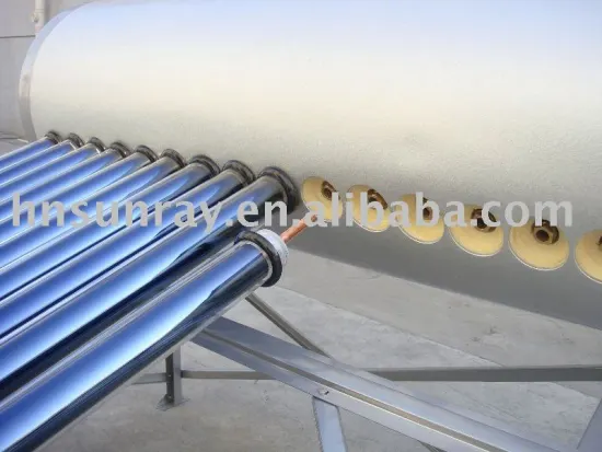 Compact pressurized solar water heater