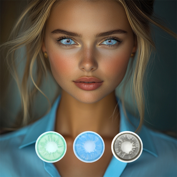 Commissioned contact lenses are affordable and professional