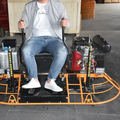 Super Promotion: High-Quality Ride-On Power Trowels and Concrete Plaster Trowels for Road Construction Machinery
