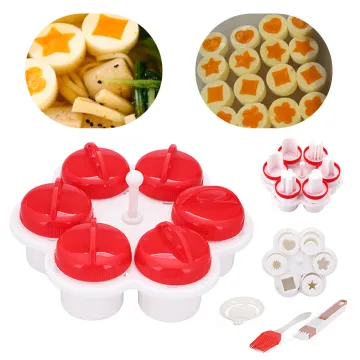 Food Grade Silicone Egg Cooker Egg Steamer Egg Tools Creative Fancy Shape Egg Cooker Egglettes Egg Cooker Kitchen Tools