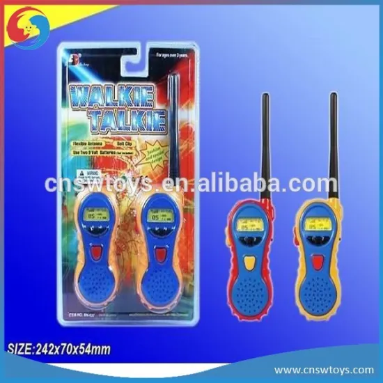 DD0550337 Blue Color Toy Walkie Talkie