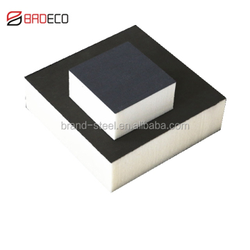 Polyurethane Pu hard foam insulation decorative insulated roof panels with hardboard paneling price
