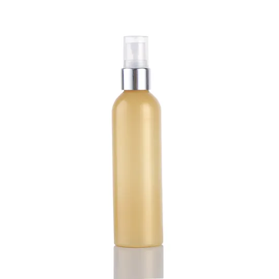 120ml 150ml custom design colored 4oz plastic pet spray cosmetics bottle with atomizer