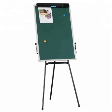 portable flip chart tripod standing chalk board with easel