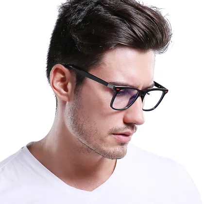 ADE WU LG8030 Men TR90 Anti Blue Light Blocking Spectacle Glasses