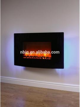 Modern wall mounted luxury electric fireplace