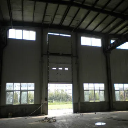 Industry aluminum alloy sectional door