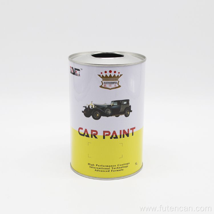 1L Empty Round Tin Can