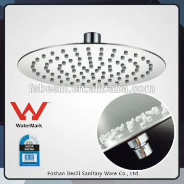 Round Stainless steel shower head with watermark ARS0801Y