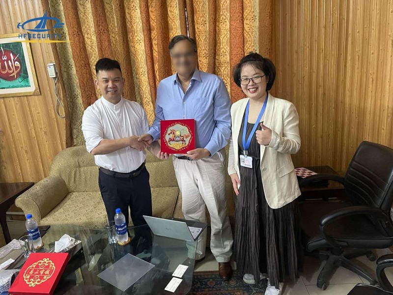 HFSecurity visits Pakistan, biometric identity authentication solutions are favored by customers