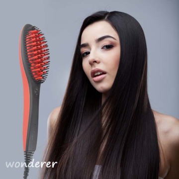 Hair Straightener Brush Dryer