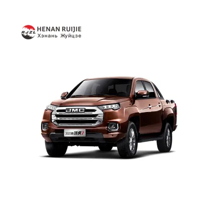 Low Price 2024 Chinese Pickup Trucks JMC Pickup Truck Diesel 4x4 Cargo Truck