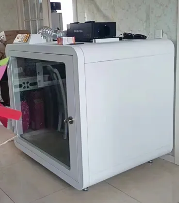 Soundproof Acoustic Pet Room with LCD Screen