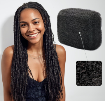 16 Inch 4C Afro Kinky Human Hair for Braiding