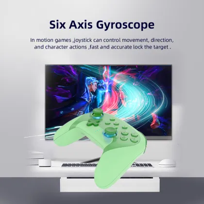 NS010 Wireless Gamepad for Steam Games - Programmable PC Controller