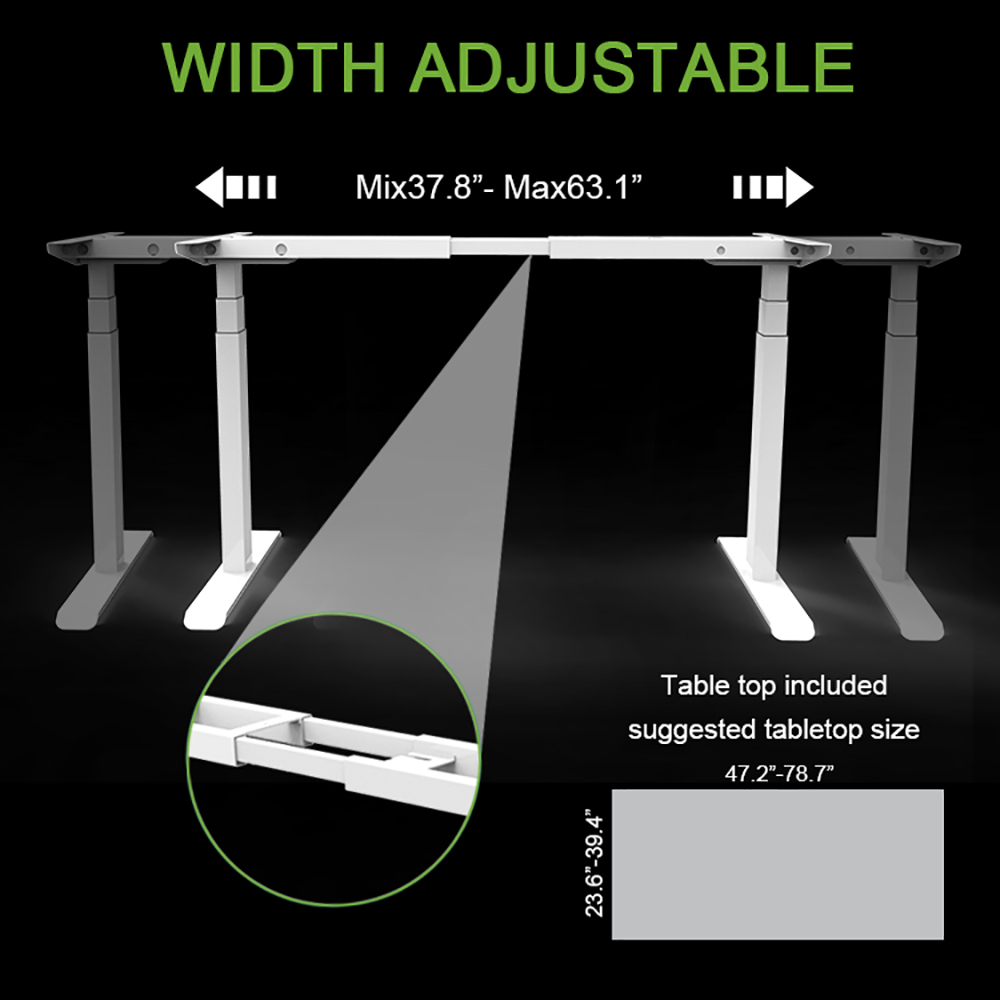 Adjustable Height Desk Hardware Living Room