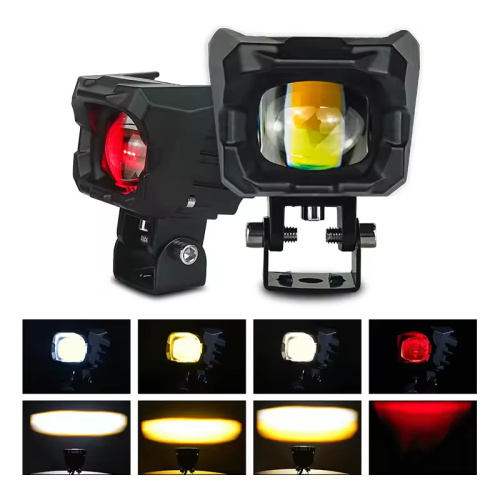 HJG Motorcycle Square Laser Fog Light