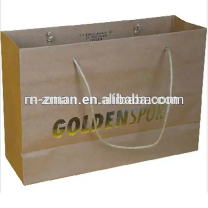 recycled brown paper bag,kraft brown paper bag,paper bag brown