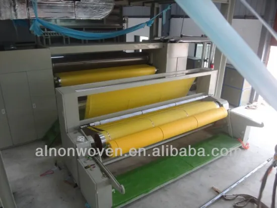 1600MM PP spunbond nonwoven fabric making machine in single beam