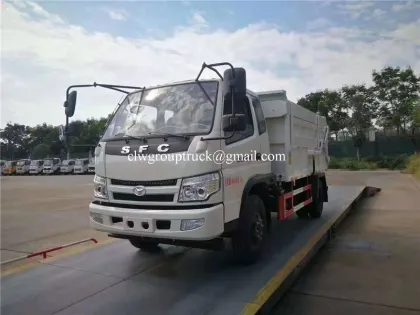 SFC garbage truck compression docking refuse collector