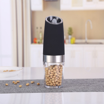 Electric spice grinder Smart Gadgets Coarseness Gravity  Salt And Pepper Grinder Set With LED Light