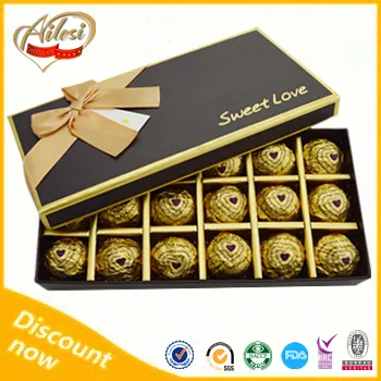 18PCS Diy peanut chocolate