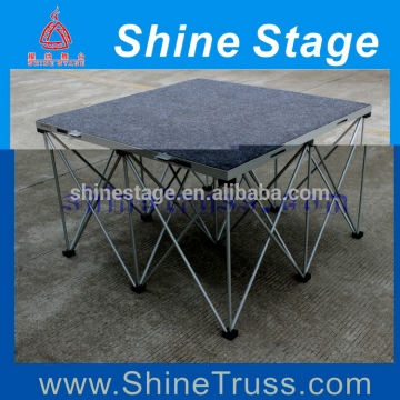 easy set up stage portable staging spider stage