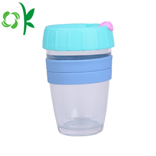 Custom Muliti-Color Silicone Coffee Cup Sleeve med logotyp