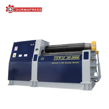 W12 Steel Plate Bending Rolling Machine