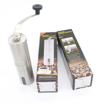 304 Stainless Steel Mini Hand-Cranked Coffee Grinder
