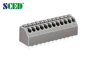 300V 5A Single Deck Spring Screwless Terminal Block Pitch 3