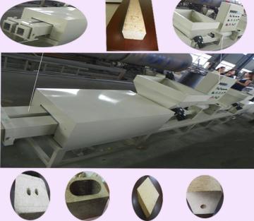 hydraulic wood sawdust block hot press machine