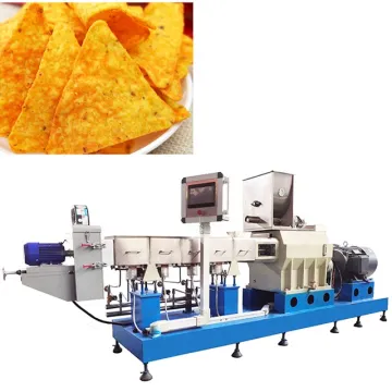 Wheat Flow Fried Nacho Chip Making Machine | Tortilla Chips Snack Food Production Line | High Efficiency Snack Processing Equipment