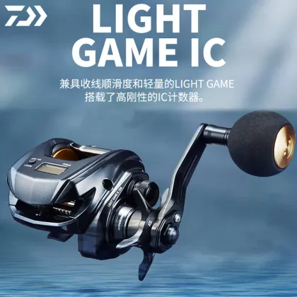 High-Quality DAIWA Baitcasting Reels for Saltwater Jigging and Wholesale Fishing Lures