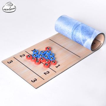 Hot Selling 2-in-1 Table Top Curling and Shuffleboard Game