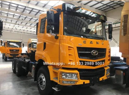 CAMC 50 ton Tractor Truck 6x4 Semi Trailer for Timber Transportation