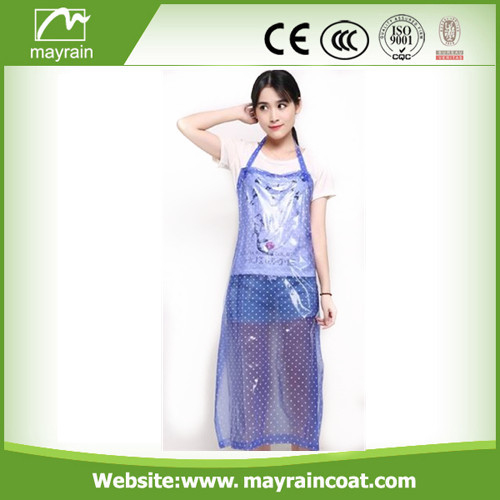 Romantic Color PVC Apron for Women