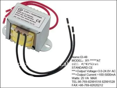 Power transformer EI48