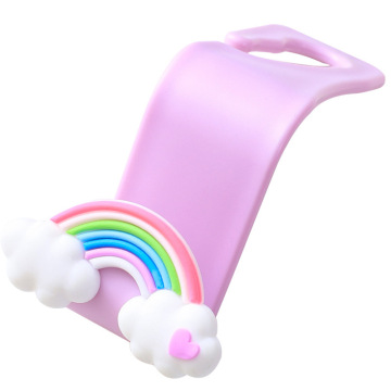 Car Seat Rear Multi-Functional Hook: A Creative and Hidden Pendant Small Hook for Cartoon Car Accessories