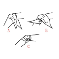 Benda triangolare monouso in cotone medico