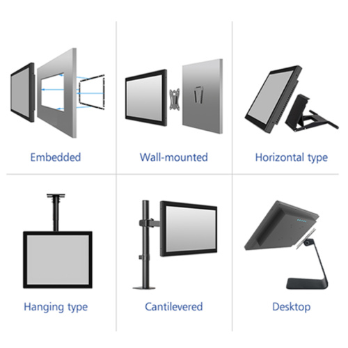 17" Open Frame Industrial Touch Monitor