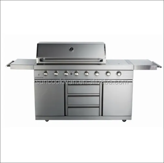 8 Burner High-End Stainless Steel Barbecue Gas Grill