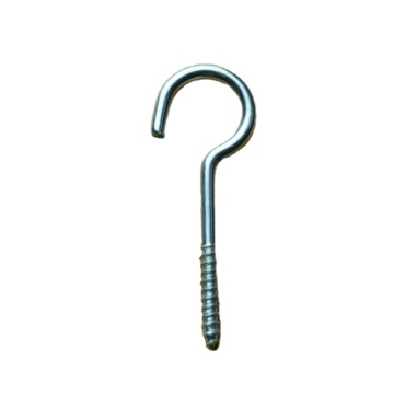 Galvanized Lamp Hook with Self-tapping Nail and Gasket Screw