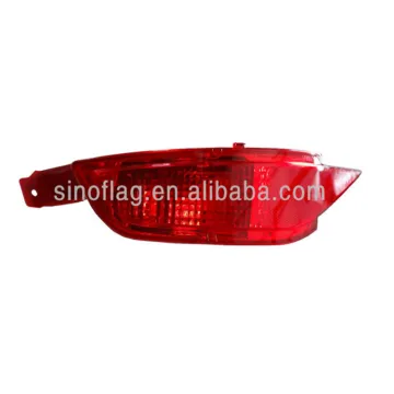Five Door Ford Fiesta Rear Bumper Light Accessories Auto Body Kit