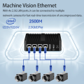 N100 Fanless Firewall Mini PC RS485 Phoenix Terminal