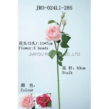 PU Artificial Flower arrangement-fake flower Rose wedding decoration