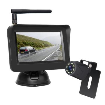 Wireless Parking Camera with 4.3inch Car Monitor